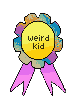 weird kid ribbon