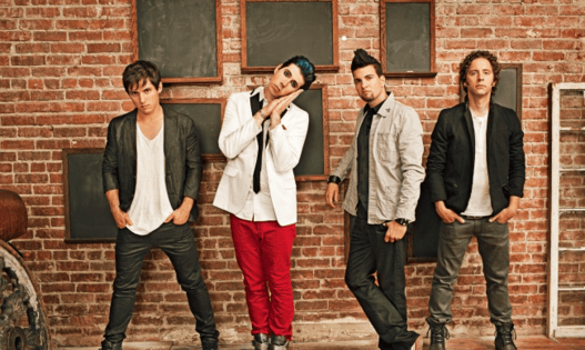 Photo of the band, L to R: Matt Webb, Josh Ramsay, Ian Casselman and Mike Ayley